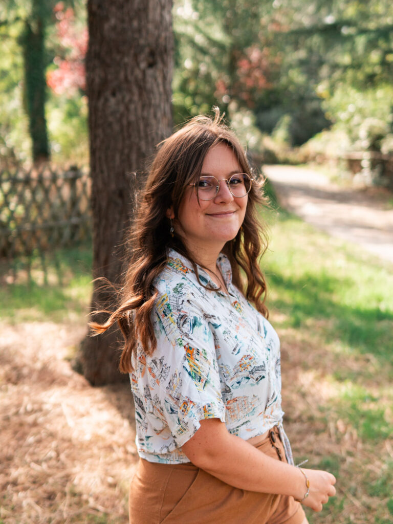 photo portrait de Laurine Baulande prise par Alexandre Menand