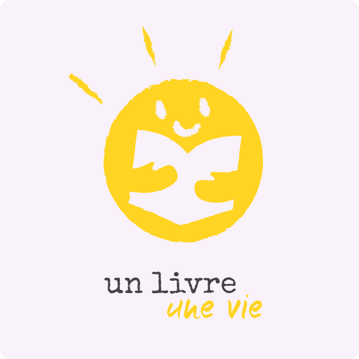 logo créé pour le projet Un Livre Une Vie